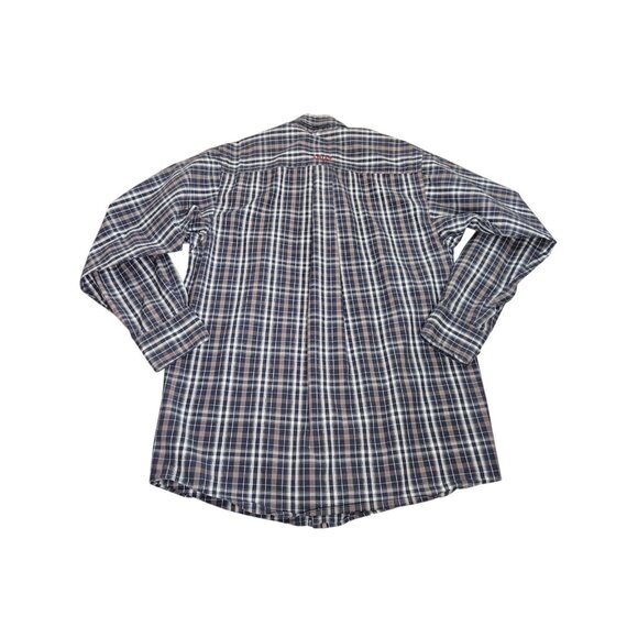 Ariat Pro Series Button Up Long Sleeve Shirt Men’s Small Plaid Western - Picture 7 of 11